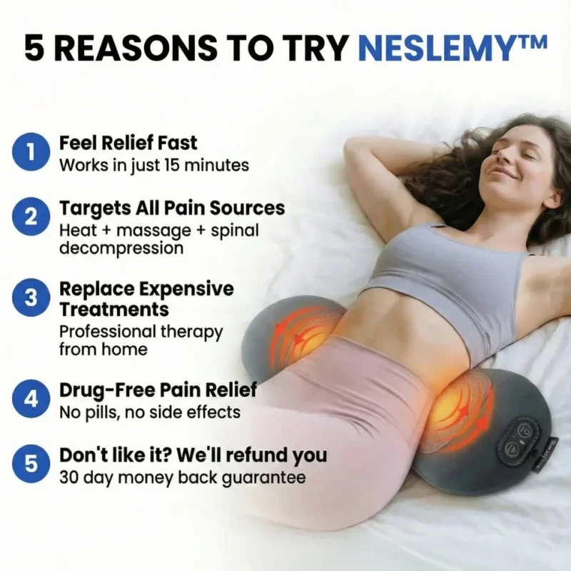 Triple Fusion Back Massager — Gentle At-Home Back Relief