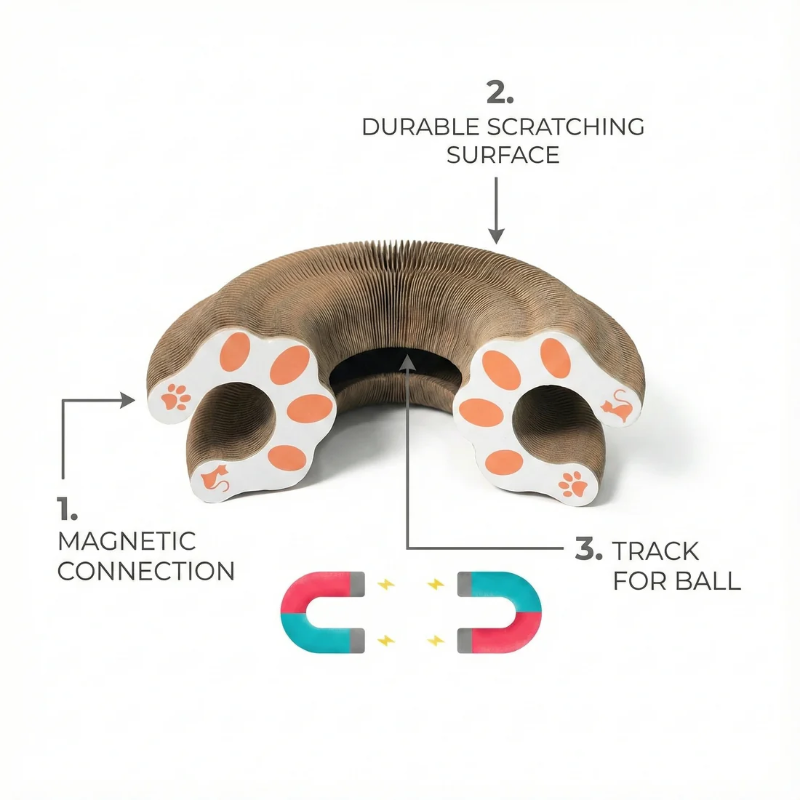 Vanbanco™ Interactive Cat Tunnel Toy