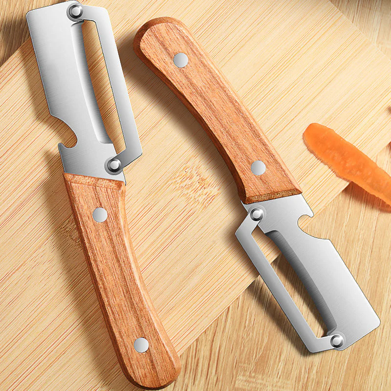 The Last Peeler You’ll Ever Need: Ultra-Sharp 2-in-1 Precision Tool✨